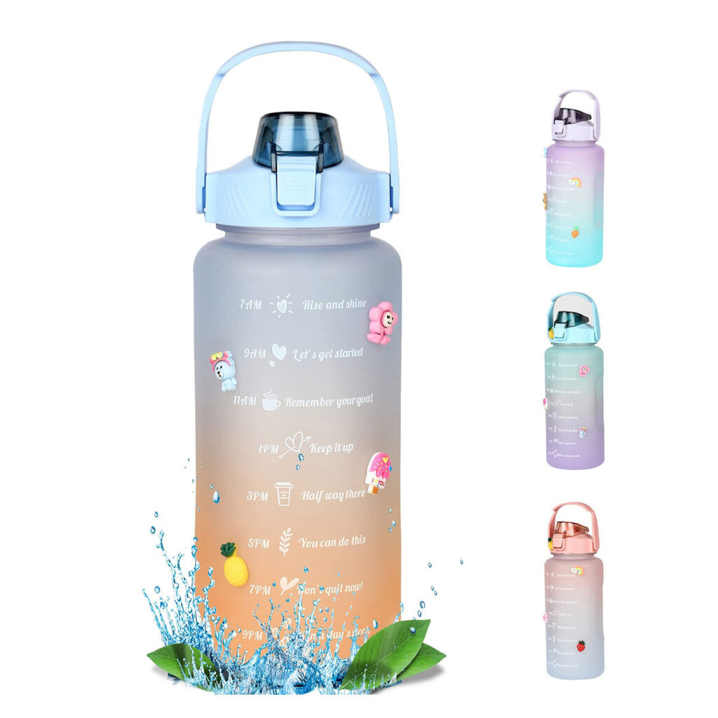 House of Quirk Blue Bpa Free Water Bottle, 2L