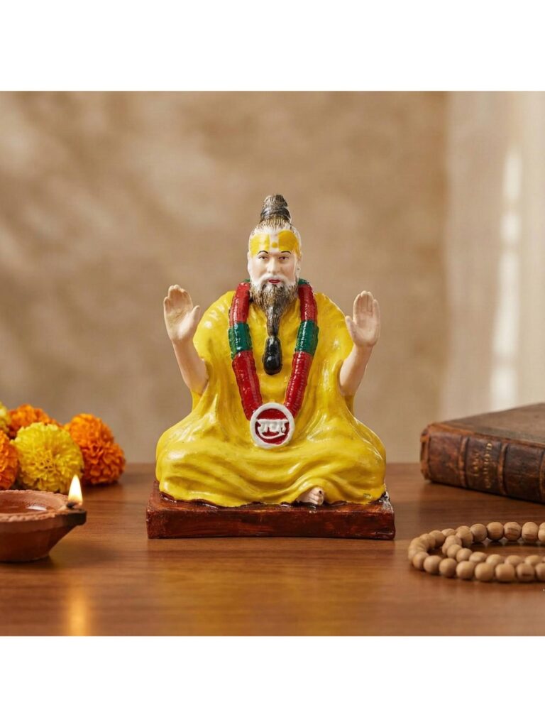 eCraftIndia Premanand Maharaj Ji Idol Showpiece for Home Décor