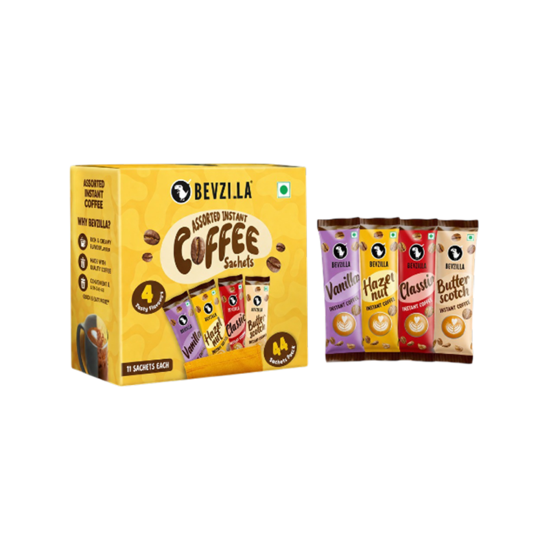 Bevzilla Assorted Instant Coffee Sachets