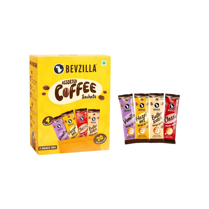 Bevzilla Assorted Instant Coffee Sachets